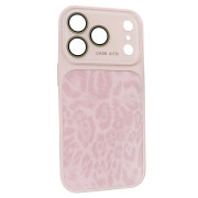 Чохол AITO PU-Leather Leopard Case – (iPhone 17 Pro Max, Pink)