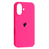 Чохол для iPhone 16 Plus Silicone Case FULL (№47 Hot Pink)