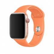 Силіконовий ремінець Silicone Sport Band (42mm, 44mm, 45mm, 46mm, 49mm №56 Papaya, S)