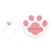 Чохол для AirPods Pro | Pro 2 Cat Paw White 3D Case
