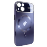 Чохол для iPhone 14 Plus матовий NEW PC Slim with MagSafe case із захистом камери Deep Purple Чохол для iPhone 14 Plus матовий NEW PC Slim with MagSafe case із захистом камери Deep Purple