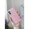 Neon Silicone Case MagSafe (iPhone 14/13 – Light Pink)