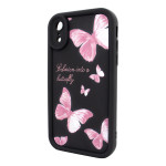 Чохол для iPhone XR – Pretty Things "Butterflies – Black"