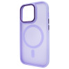 Чохол Nofelet MATT Case with MagSafe (iPhone 16 Pro Max, Light Purple)