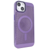 Чохол для iPhone 15 Perforation Case with MagSafe Purple