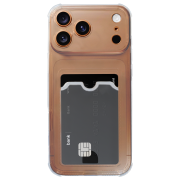 Чохол прозорий Armored Card Holder Case – iPhone 17 Pro Max