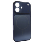 Чохол Nofelet AG Glass Case with MagSafe (iPhone 16, Blue) Чохол Nofelet AG Glass Case with MagSafe (iPhone 16, Blue)