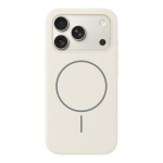 Чохол для iPhone 17 Pro : Silicone Slim MagSafe – Antique White