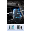 Бездротовий магнітний тримач зарядка - M5 Car mount magnetic 15W (White)