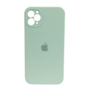 Чохол Silicone Case FULL CAMERA (square side) (на iPhone 11 Pro) (Sky Blue)
