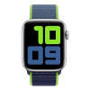 Ремінець для Apple Watch Nylon Loop нейлоновий (42mm, 44mm, 45mm, 46mm, 49mm, Neon Lime)