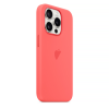 Чохол для iPhone 15 Pro : Silicone Case MagSafe Original – Guava