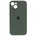 Чохол Silicone Case Full Camera для iPhone 13 Cyprus Green
