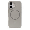 Grain Silicone MagSafe Case (iPhone 16, White)