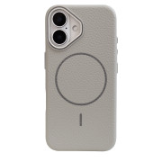 Grain Silicone MagSafe Case (iPhone 16, White)