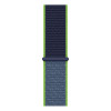 Ремінець для Apple Watch Nylon Loop нейлоновий (42mm, 44mm, 45mm, 46mm, 49mm, Neon Lime)
