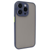 Чохол Avenger Case camera Lens (на iPhone 15 Pro, Dark Blue)
