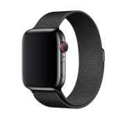 Металічний ремінець Milanese Loop на Apple Watch (38mm, 40mm, 41mm, [42mm Series 10/11], Black)