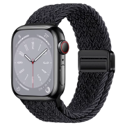 Ремінець Braided Nylon Magnetic Band (42/44/45/46/49mm – Black Graphite)