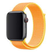 Ремінець для Apple Watch Nylon Loop нейлоновий (38mm, 40mm, 41mm, [42mm Series 10/11], Canary Yellow)