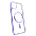 Чохол OPEN Shining with MagSafe (iPhone 12/12 Pro, Light Purple)