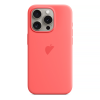Чохол для iPhone 15 Pro : Silicone Case MagSafe Original – Guava