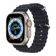 Ремінець Ocean Band на Apple Watch 42mm | 44mm | 45mm | 46mm | 49mm Charcoal Gray