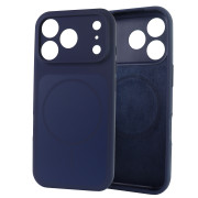 Чохол Dual Tone Silicone MagSafe Case (iPhone 18 Pro Max | 17 Pro Max – Midnight Blue)