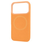Neon Silicone Case MagSafe (iPhone 17 Pro Max – Orange)
