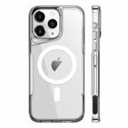 Чохол для iPhone 14 Pro Max NewZone Сlear Case with MagSafe - White