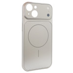 Чохол Nofelet AG Glass Case with MagSafe (iPhone 15, Titanium) Чохол Nofelet AG Glass Case with MagSafe (iPhone 15, Titanium)