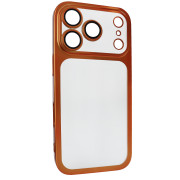 Чохол Titan Frame Matte PC Case (iPhone 17 Pro – Orange)