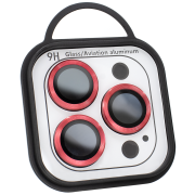 Захисне скло на камеру Metal Classic (iPhone 14 Pro / 14 Pro Max, Red)