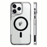 Чохол для iPhone 14 Pro NewZone Сlear Case with MagSafe - Black