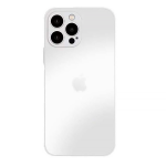 Чохол AG Glass With Magsafe (iPhone 15 Pro Max, White)