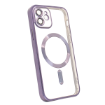 Чохол Shining with MagSafe на iPhone 12 із захисними лінзами на камеру Deep Purple Чохол Shining with MagSafe на iPhone 12 із захисними лінзами на камеру Deep Purple