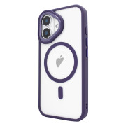 Чехол Crystal Guard with MagSafe (iPhone 16, Deep Purple)