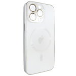 Чохол для iPhone 12 Pro Max - AG Titanium Case with MagSafe із захистом камери матовий White Чохол для iPhone 12 Pro Max - AG Titanium Case with MagSafe із захистом камери матовий White