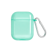 Чохол для AirPods 1/2 напівпрозорий Neon Case Sea Blue