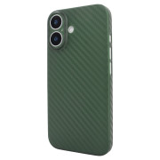 Ультратонкий чохол для iPhone 16 K-Doo Air Carbon - Green