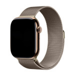 Металічний ремінець Milanese Loop Apple Watch (38/40/41mm + [42mm Series 10/11], Old Gold)