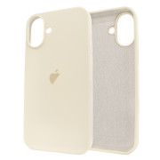 Чохол для iPhone 16 Silicone Case FULL (№11 Antique White)
