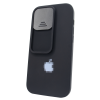 Чохол для iPhone 14 Pro Silicone with Logo Hide Camera Black