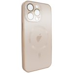 Чохол для iPhone 15 Pro Max - AG Titanium Case with MagSafe із захистом камери матовий Golden Чохол для iPhone 15 Pro Max - AG Titanium Case with MagSafe із захистом камери матовий Golden