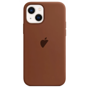 Чохол Silicone Case iPhone 15 FULL (№65 Brown Chocolate)