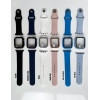 Комплект Silicone Band + Case для Apple Watch (45mm, Granny Gray)