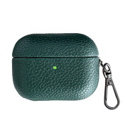 Чохол Grain Leather Case (AirPods PRO – Forest Green)