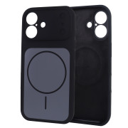 Чохол Dual Tone Silicone MagSafe Case (iPhone 17 – Black)