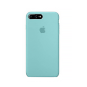Чохол Silicone Case на iPhone 8 Plus | 7 Plus FULL (№21 Sea Blue)