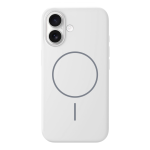 Чохол для iPhone 17 : Silicone Slim MagSafe – White